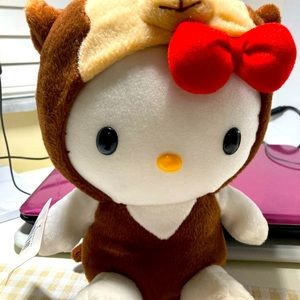 9 in plush monkey kitty